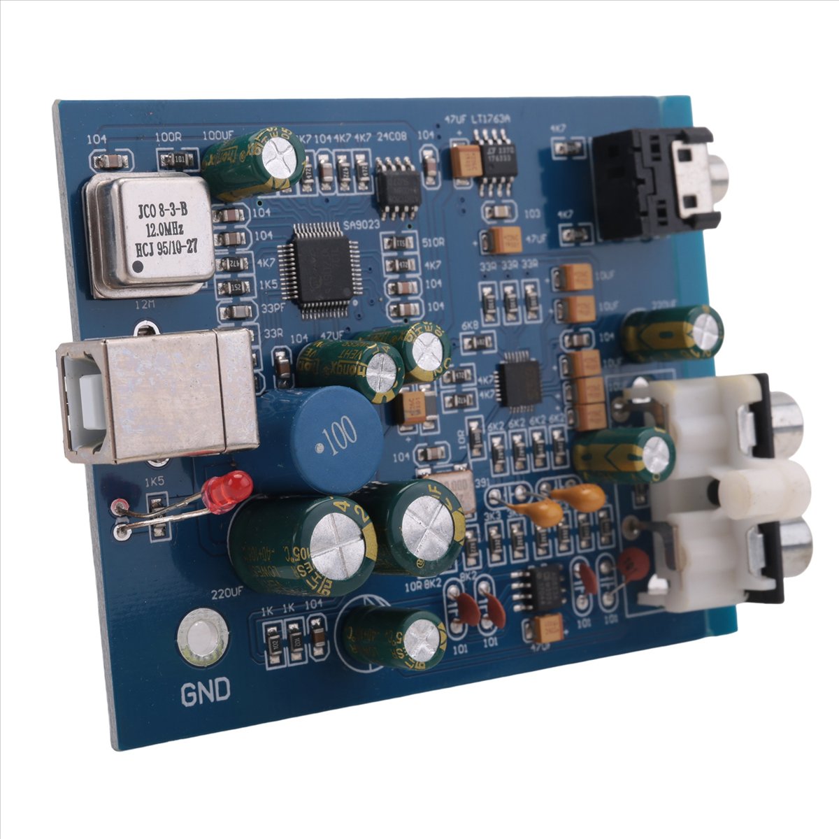 Audio Home Cinema - A64I MIni USB Decoder Board ES9028K2M