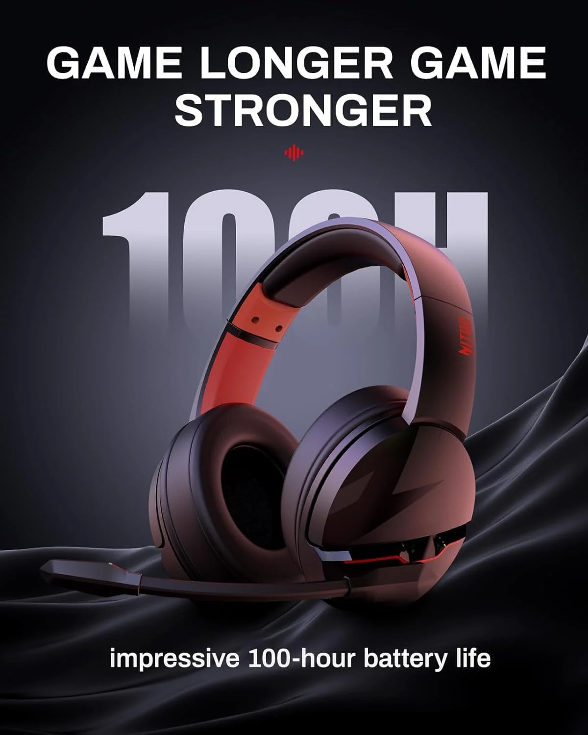 Home Cinema Headphones - Acer K2 Draadloze Headsets Gamer 100H