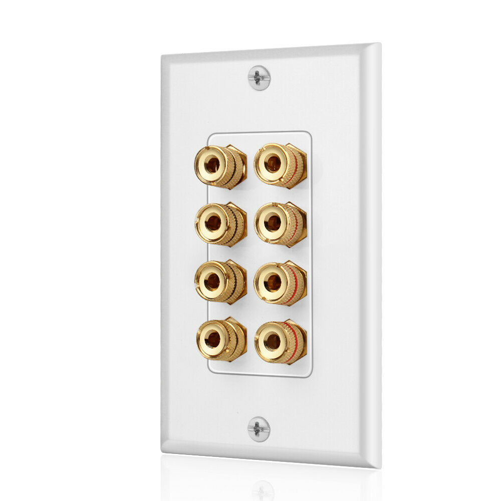 Audio Home Cinema - A68Z 8-palen luidsprekerwandplaat Home Theater wandplaat
