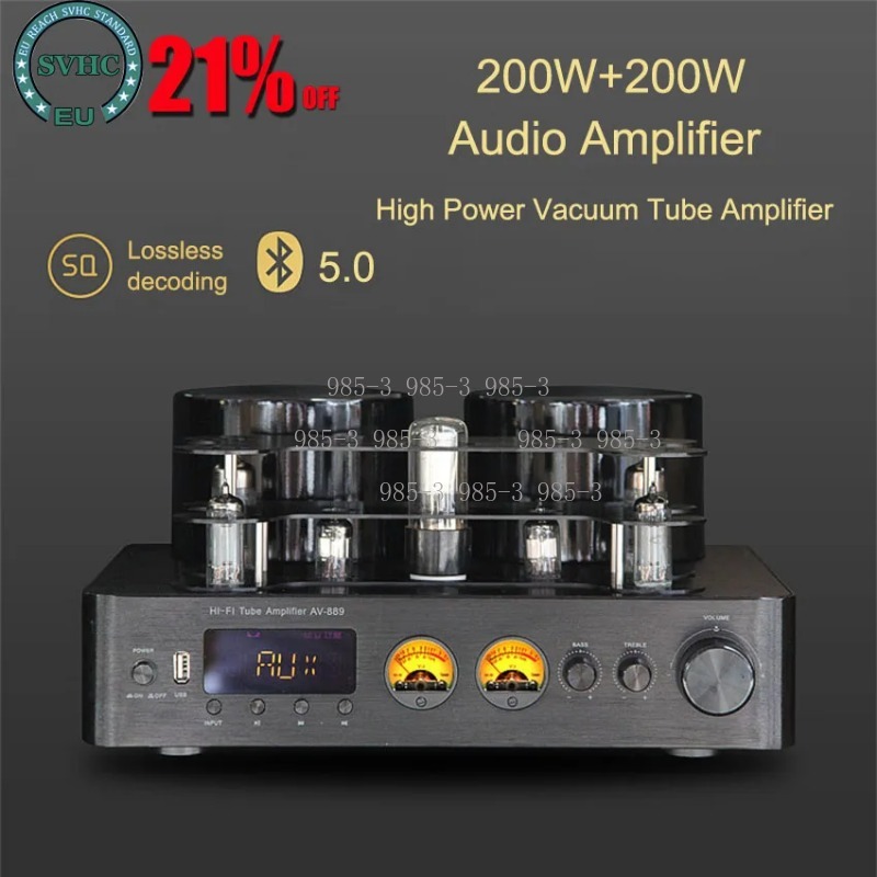 Hoogvermogen buizenversterker, - Audio Home Cinema recensie en prijs