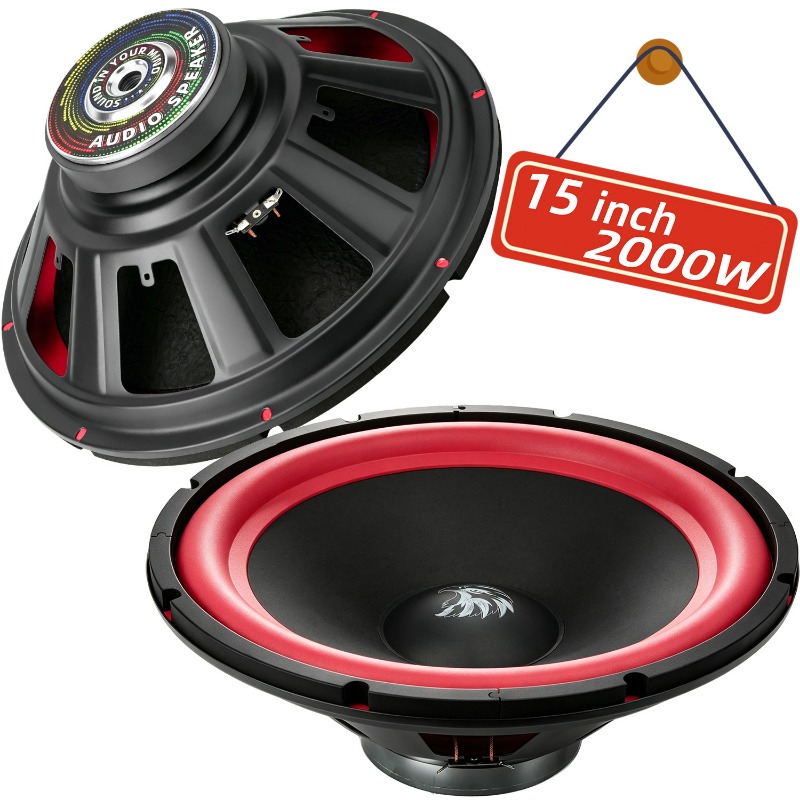 1pcs 15 Inch Auto Subwoofer 20 - Audio Home Cinema recensie en prijs