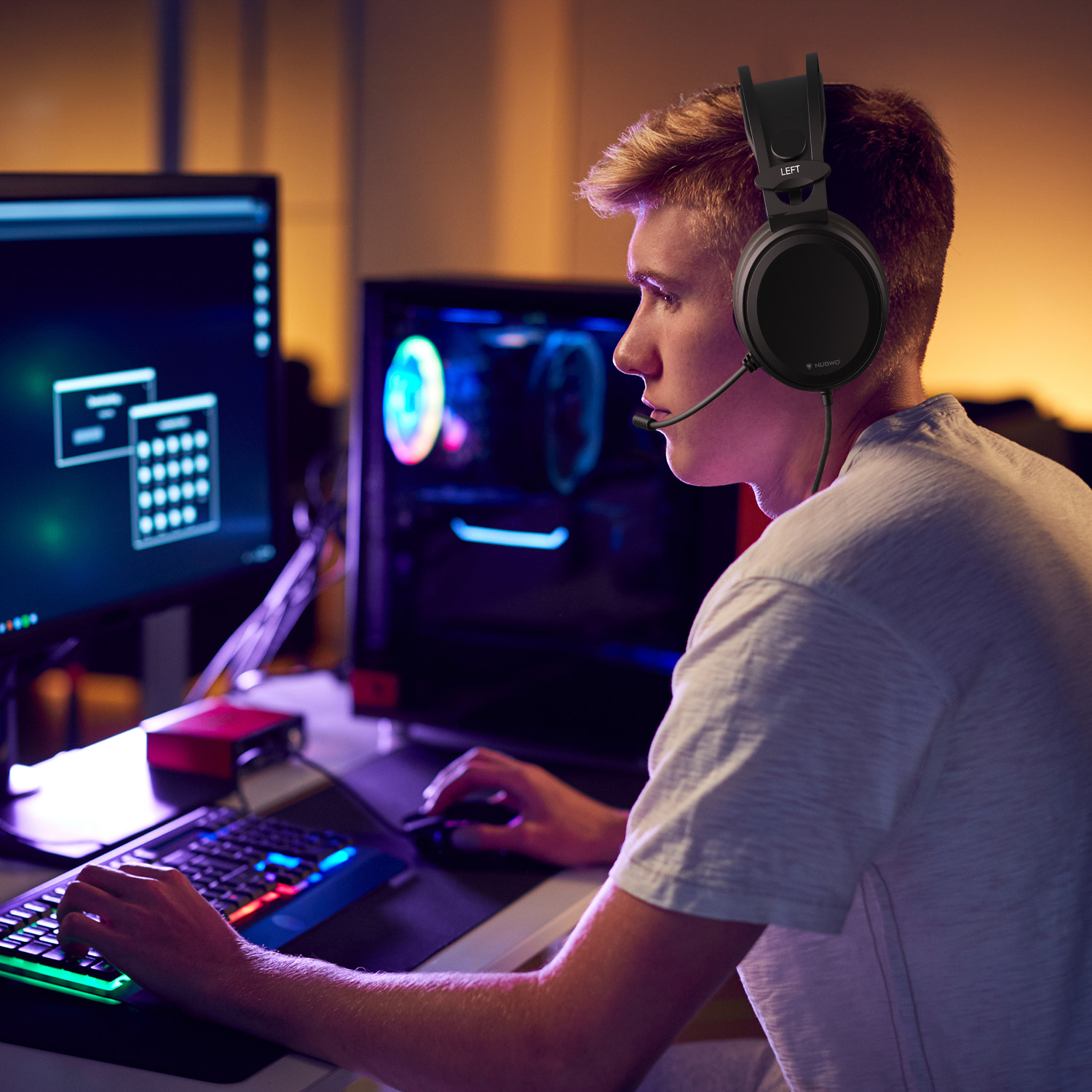 NUBWO Bedrade over-ear gaming- - Home Cinema Headphones recensie en prijs