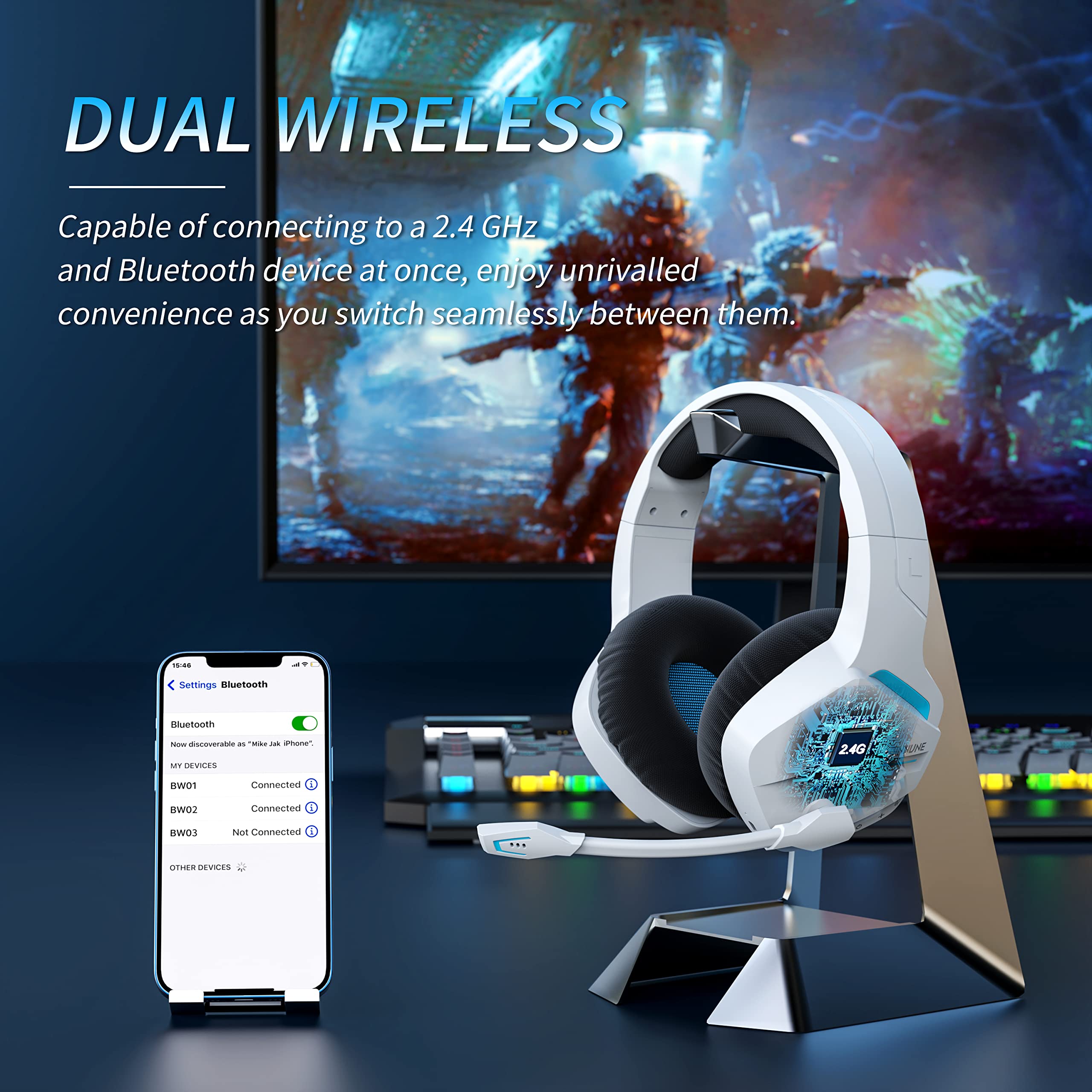 Binnune Bw01 Gaming Headset Me - Home Cinema Headphones recensie en prijs