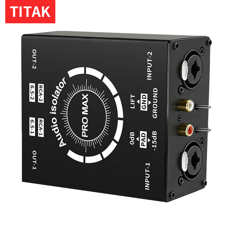 3Pin XLR/RCA/TS/TRS Ground Loo - Audio Home Cinema recensie en prijs