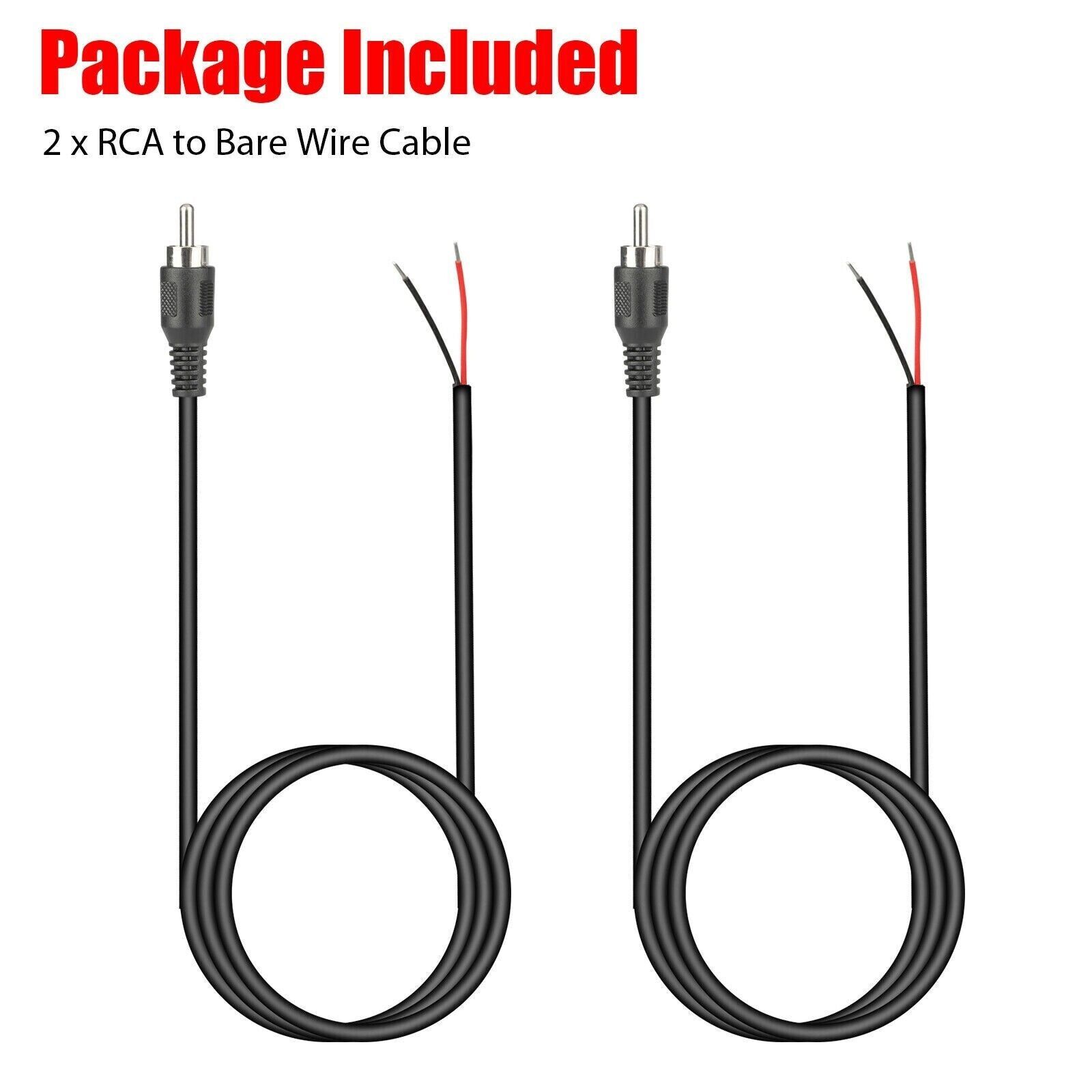2-pack 10ft RCA mannelijke ste - Audio Home Cinema recensie en prijs