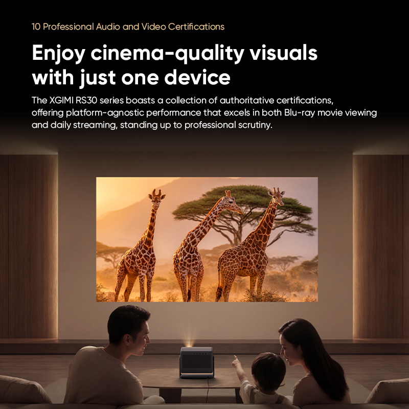 XGIMI RS30 Ultra 4K Laserproje - Home Cinema Kardon Harman recensie en prijs