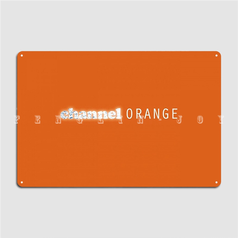 Kanaal Oranje Metalen Teken Cl - Home.Cinema Orange recensie en prijs
