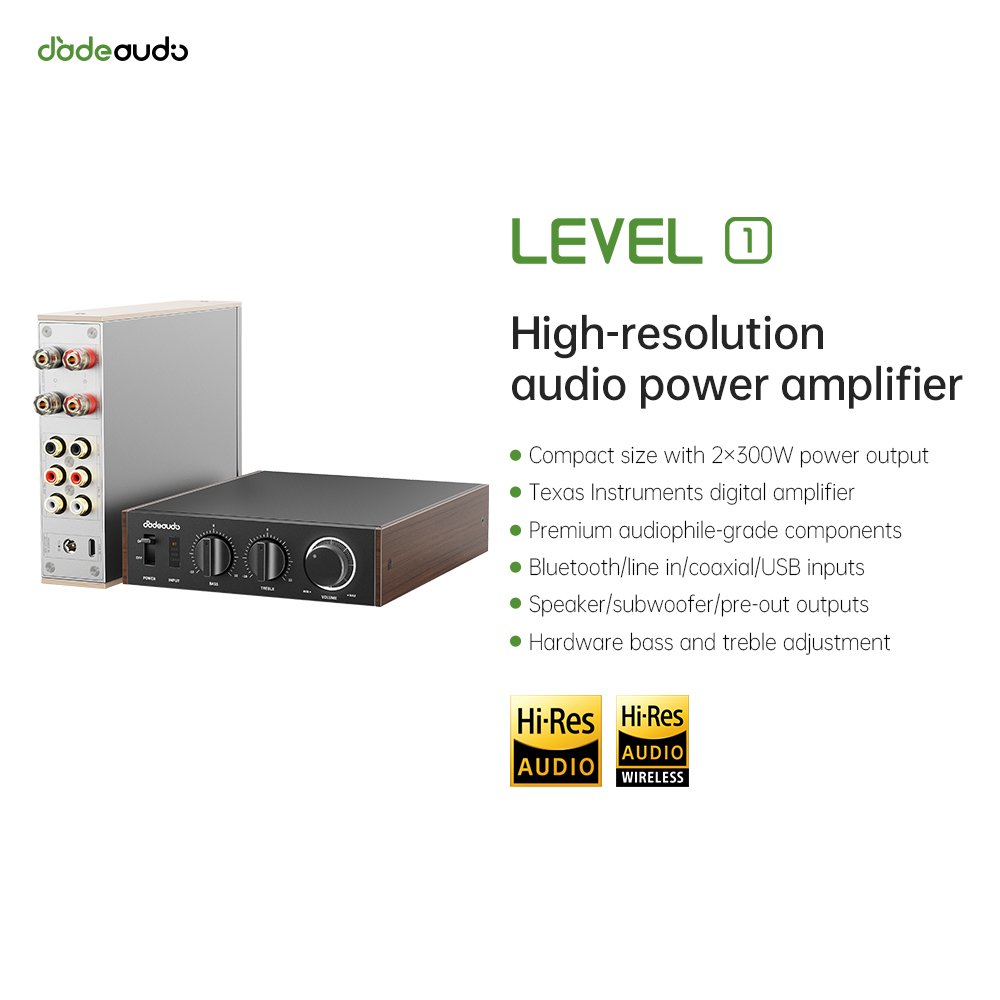 JadeAudio Level 1 Desktop HiFi - Audio Home Cinema recensie en prijs